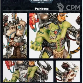 Описание картинки Ork Painboss от Студия Лютье по цене 900руб | Свободный Рынок Миниатюр - СРМ