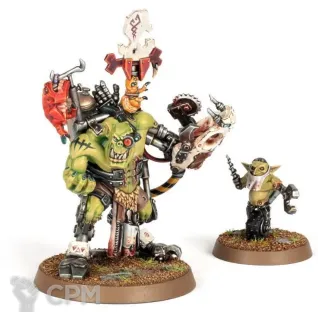 Описание картинки Ork Painboss от Студия Лютье по цене 900руб | Свободный Рынок Миниатюр - СРМ