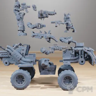 Описание картинки Boomdakka Snazzwagon (ALT) от koksee по цене 1 200руб | Свободный Рынок Миниатюр - СРМ