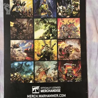 Описание картинки Календарь Орки. Официальный мерч Warhammer 40.000 (Games Workshop) от Alexeyplagas по цене 900руб | Свободный Рынок Миниатюр - СРМ
