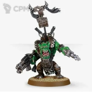 Описание картинки Warboss with big choppa + Boss Zagstruk + Gorzag Gitstompa от User23858 по цене 1 500руб | Свободный Рынок Миниатюр - СРМ