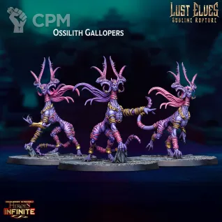 Описание картинки Ossilith Gallopers от Бруталити по цене 1 500руб | Свободный Рынок Миниатюр - СРМ