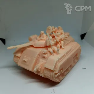 Описание картинки БТР "Гремучая змея" (Rattler) от Орки с наГорки по цене 1 400руб | Свободный Рынок Миниатюр - СРМ