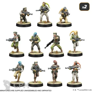 Описание картинки Star Wars: Legion – Rebel Alliance Starter Set от StarkLogistics по цене 12 075руб | Свободный Рынок Миниатюр - СРМ