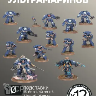 Описание картинки Комбат Патруль космодесанта 2023| Combat Patrol: Space Marines 2023 от W1L50n по цене 2 000руб | Свободный Рынок Миниатюр - СРМ