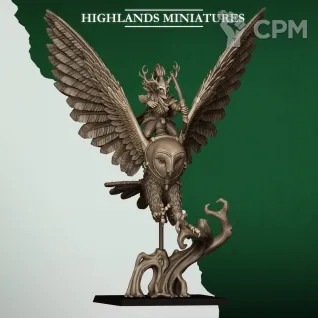 Описание картинки Great Owl Riders от Manufactorum76 по цене 3 250руб | Свободный Рынок Миниатюр - СРМ