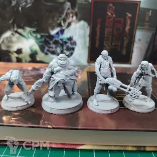 Описание картинки + Corrupted Guard Wretched + Культисты от WastelandMiniatures по цене 910руб | Свободный Рынок Миниатюр - СРМ