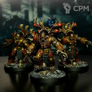 Описание картинки Высокоуровневый покрас миниатюр на заказ от Blood Carrot Knights по цене 2 000руб | Свободный Рынок Миниатюр - СРМ