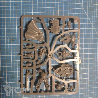 Описание картинки Captain with Relic Shield - Armageddon от EvilPenguin по цене 2 600руб | Свободный Рынок Миниатюр - СРМ