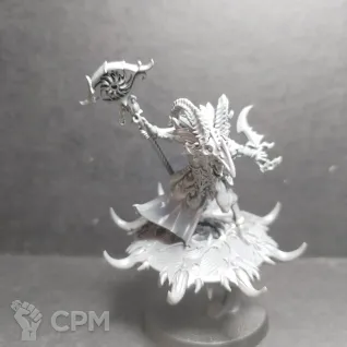 Описание картинки Tzaangor Shaman от Juice по цене 2 000руб | Свободный Рынок Миниатюр - СРМ