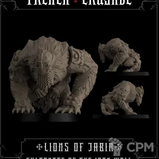 Описание картинки Lion of Jabir (Stalking) от Age of Printmar по цене 275руб | Свободный Рынок Миниатюр - СРМ