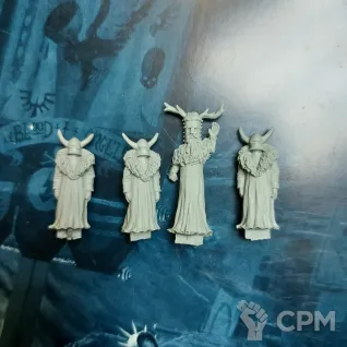 Описание картинки 4 миниатюры культовой пародии "Монти пайтон и священный грааль", без подставок от V130177@mail.ru по цене 350руб | Свободный Рынок Миниатюр - СРМ