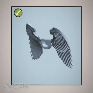 Описание картинки Blood Angels - Dante Wings от 3Д печать миниатюр по цене 197руб | Свободный Рынок Миниатюр - СРМ