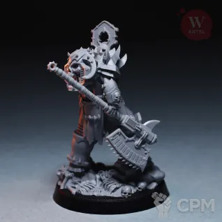 Описание картинки Миниатюра Skullraisers` Chosen от Артель W по цене 1 000руб | Свободный Рынок Миниатюр - СРМ