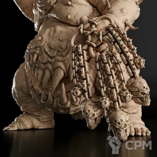 Описание картинки Great Unclean One Nurgle Фигурка (Warhammer) от GAS3TXD  по цене 4 900руб | Свободный Рынок Миниатюр - СРМ