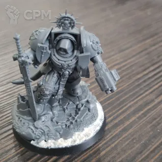 Описание картинки Герой тёмных ангелов от FatherOrin по цене 2 000руб | Свободный Рынок Миниатюр - СРМ