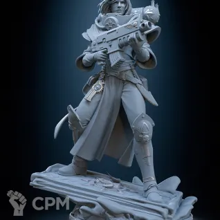 Описание картинки Аргента / argenta / Warhammer 40000 от Лавка Приключенца по цене 2 399руб | Свободный Рынок Миниатюр - СРМ