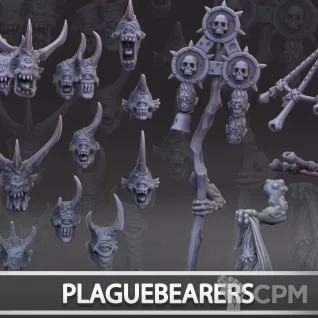 Описание картинки Plaguebearers от Naggaroth Night по цене 250руб | Свободный Рынок Миниатюр - СРМ