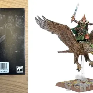 Описание картинки Wood Elf Noble on Great Eagle от zurdo по цене 7 100руб | Свободный Рынок Миниатюр - СРМ