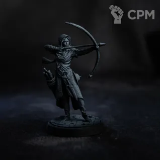 Описание картинки Человек/Полу Эльф/Плут/Охотник/Следопыт от Dark Craft Hobby по цене 260руб | Свободный Рынок Миниатюр - СРМ