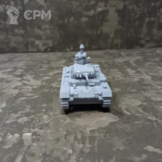 Описание картинки Pz.Kpfw. III Немецкий средний танк Panzer 3 28mm 2 от Silver Pendulum по цене 680руб | Свободный Рынок Миниатюр - СРМ