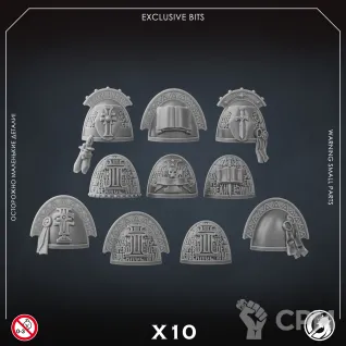 Описание картинки Grey Pads #2 от GreyStorm по цене 550руб | Свободный Рынок Миниатюр - СРМ
