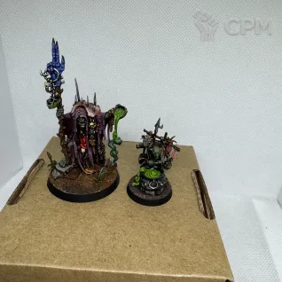Описание картинки Swampcalla Shaman with Pot-grot от Ivan Boytsov по цене 2 500руб | Свободный Рынок Миниатюр - СРМ