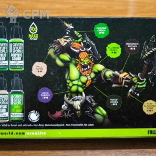 Описание картинки Paint Set - Orcs and Goblins от Fle94 по цене 2 900руб | Свободный Рынок Миниатюр - СРМ