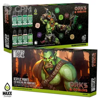 Описание картинки Paint Set - Orcs and Goblins от Fle94 по цене 2 900руб | Свободный Рынок Миниатюр - СРМ