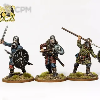 Описание картинки VXDA016 Early Saxon Unarmoured Warriors от Base 28 по цене 4 500руб | Свободный Рынок Миниатюр - СРМ