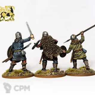 Описание картинки VXDA016 Early Saxon Unarmoured Warriors от Base 28 по цене 4 500руб | Свободный Рынок Миниатюр - СРМ