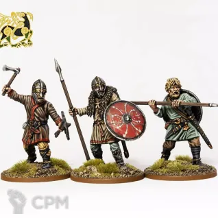 Описание картинки VXDA016 Early Saxon Unarmoured Warriors от Base 28 по цене 4 500руб | Свободный Рынок Миниатюр - СРМ