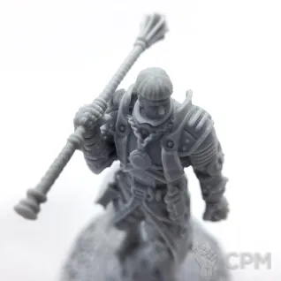 Описание картинки Warpriest 28mm от Fantasy Minis по цене 550руб | Свободный Рынок Миниатюр - СРМ