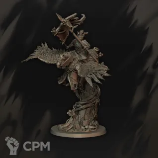 Описание картинки PaladinOnPegassus от Manufactorum76 по цене 1 000руб | Свободный Рынок Миниатюр - СРМ