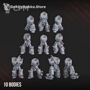 Описание картинки Pandemic Warriors от Manufactorum76 по цене 350руб | Свободный Рынок Миниатюр - СРМ