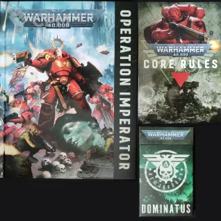 Описание картинки Dominatus (Narrative Campaign Deck), Operation Imperator Book, Core Rules (CoreBook) от Bernadotte по цене 2 500руб | Свободный Рынок Миниатюр - СРМ
