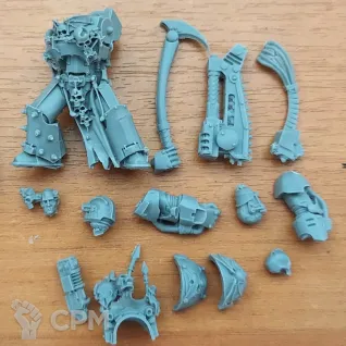 Описание картинки Night Lords Praetor in Tartaros Terminator Armour от Plants vs Zombies по цене 720руб | Свободный Рынок Миниатюр - СРМ