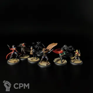 Описание картинки Parker Barrows 2e + 2 Dead Outlaw от Horridus по цене 4 500руб | Свободный Рынок Миниатюр - СРМ