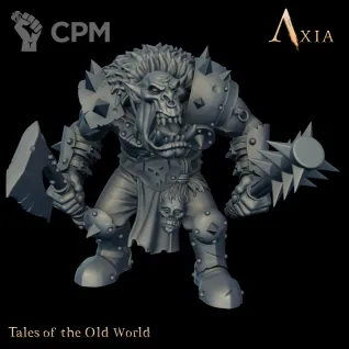 Описание картинки Orc Raider от Manufactorum76 по цене 300руб | Свободный Рынок Миниатюр - СРМ