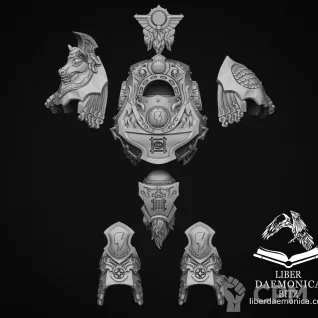 Описание картинки Armour model “Vetustus” type Tribus от LDBits по цене 968руб | Свободный Рынок Миниатюр - СРМ