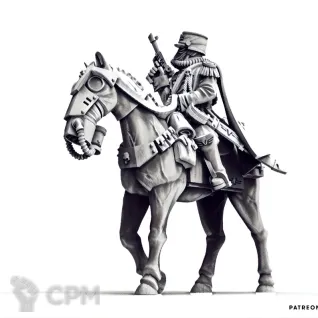 Описание картинки Death Rider Squadron Ridemaster от Kapers Point по цене 261руб | Свободный Рынок Миниатюр - СРМ