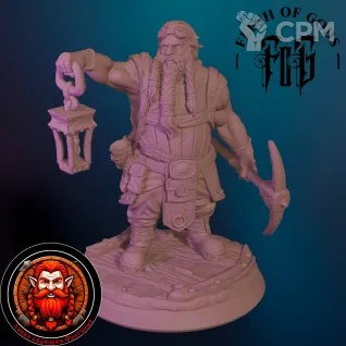 Описание картинки Шахтер от Falgrim's_shop по цене 420руб | Свободный Рынок Миниатюр - СРМ