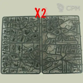Описание картинки Peasant Soldiers (20шт) (6 литников) от WebWay по цене 4 620руб | Свободный Рынок Миниатюр - СРМ