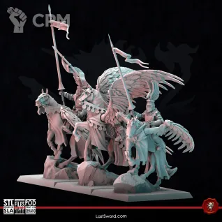 Описание картинки Pegasus knights от Daniilfedyakov по цене 1 600руб | Свободный Рынок Миниатюр - СРМ
