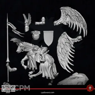 Описание картинки Pegasus knights от Daniilfedyakov по цене 1 600руб | Свободный Рынок Миниатюр - СРМ