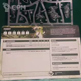 Описание картинки Armageddon: Orks Painboy + 1 Grot Orderly от Xero по цене 1 200руб | Свободный Рынок Миниатюр - СРМ