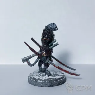 Описание картинки 40mm Cobramode Samurai Tiger DnD D&amp;D от spanksandropes по цене 2 200руб | Свободный Рынок Миниатюр - СРМ