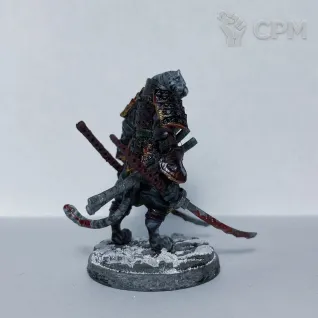 Описание картинки 40mm Cobramode Samurai Tiger DnD D&amp;D от spanksandropes по цене 2 200руб | Свободный Рынок Миниатюр - СРМ