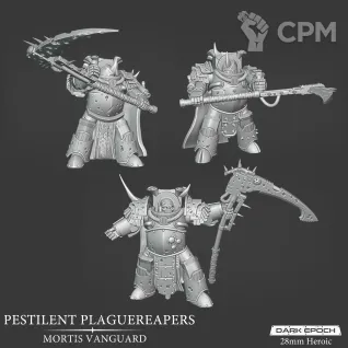 Описание картинки Deathshroud Bodyguard 3шт от GregoryPrint по цене 500руб | Свободный Рынок Миниатюр - СРМ