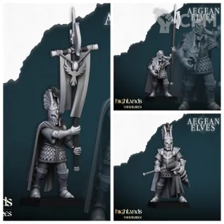 Описание картинки Mycenaean Guard от 3DPrintClub по цене 95руб | Свободный Рынок Миниатюр - СРМ